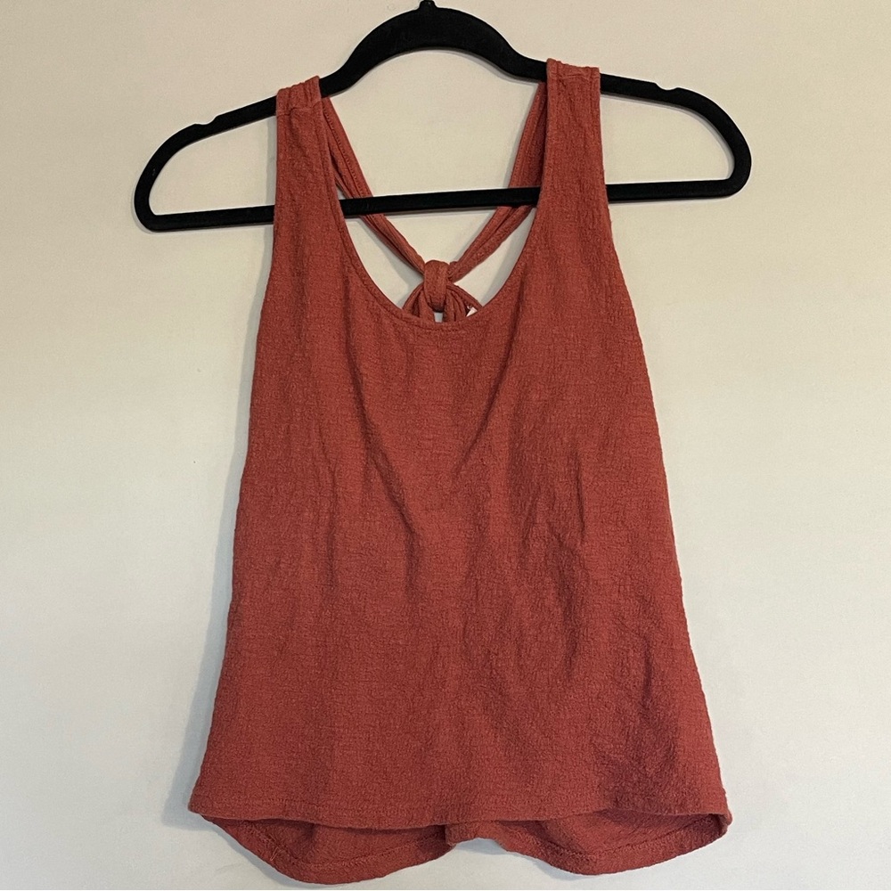 Madewell Tank Top Terracotta / Burnt Orange size XS